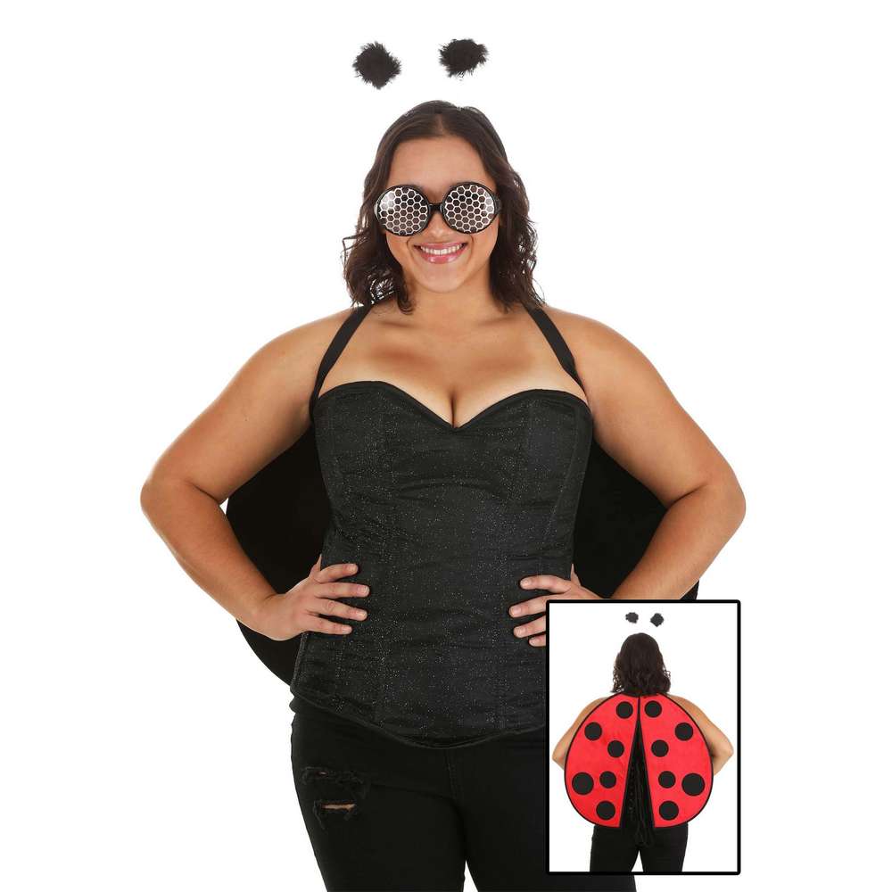 Ladybug Costume 3pcs Kit with wings