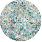 Amerikan body art Glitter Creme pisces1