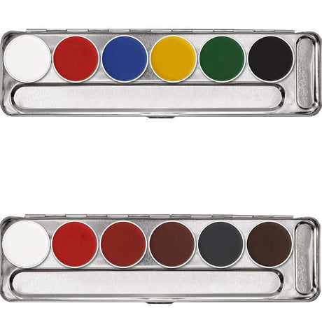 KRYOLAN Aquacolor Palette 6 colors