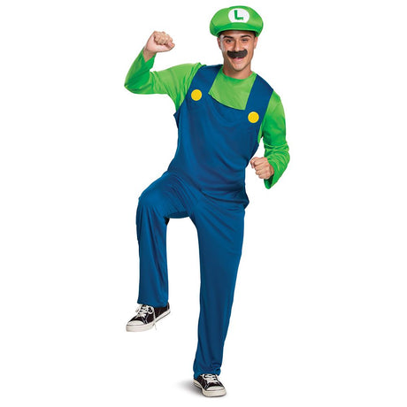 Luigi Classic Adult costume