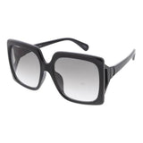 Plastic Oversized Square Frame w/ Temple Vent- Assorted