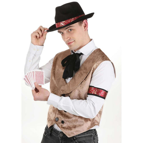 Men's Gambler Costume Kit