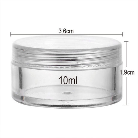 Transparent plastic jar Hfdd55edf872c4ad4967fe859c87159d3n