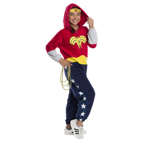 Kids Wonder Woman One Piece Jumpsuit Costume 700554