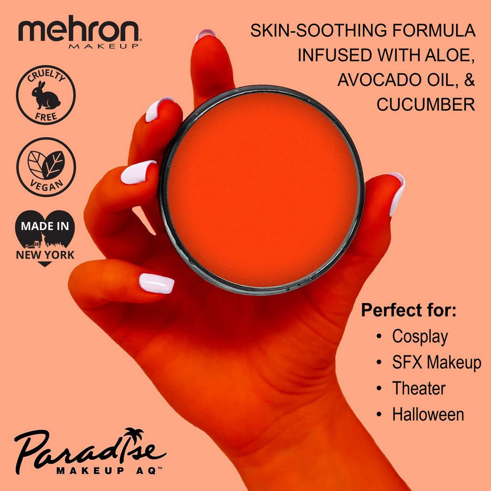 MEHRON Paradise Makeup AQ FX Metallic & Neon 800-SU-INFO1__33418