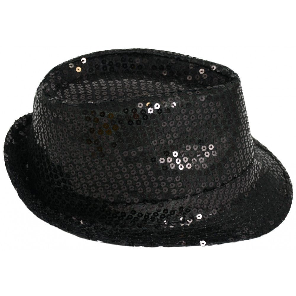 Sequin Fedora Hat 65954