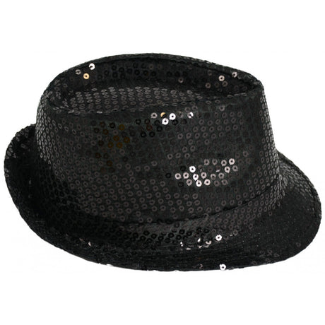 Sequin Fedora Hat 65954