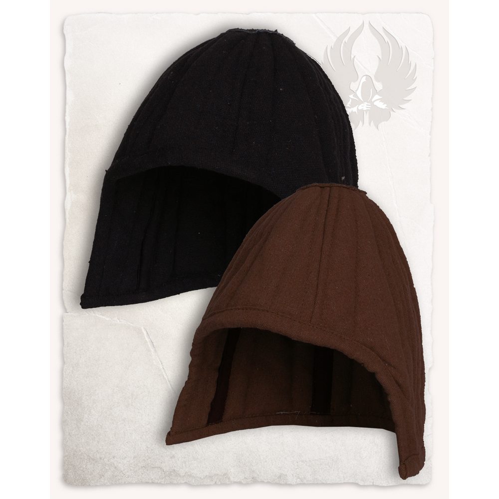 Mytholon Arthur padded coif Hat 987091-100619SL-Arthur-Polsterhaube-Canvas-braun-M_2