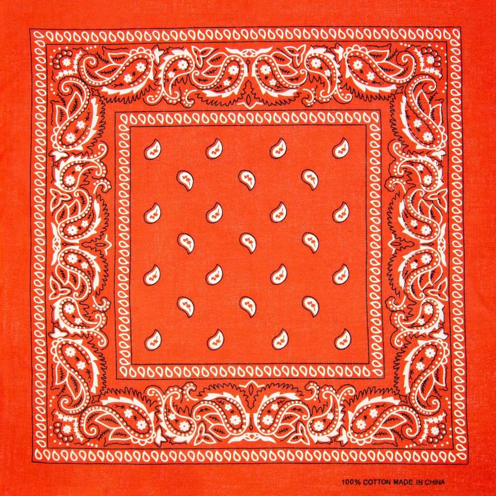 Cotton Bandana Paisley Print