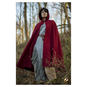 Hooded Wool Cape cape-wool-red