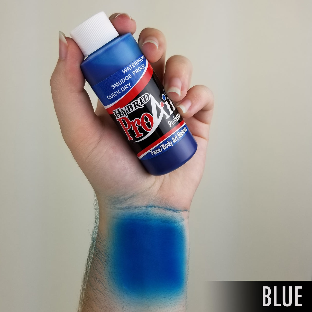 ProAiir HYBRID Waterproof Makeup BLUEarm