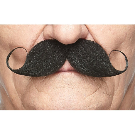Curly MOUSTACHE AK037 AK037BK