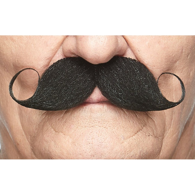 Curly MOUSTACHE AK037 AK037BK