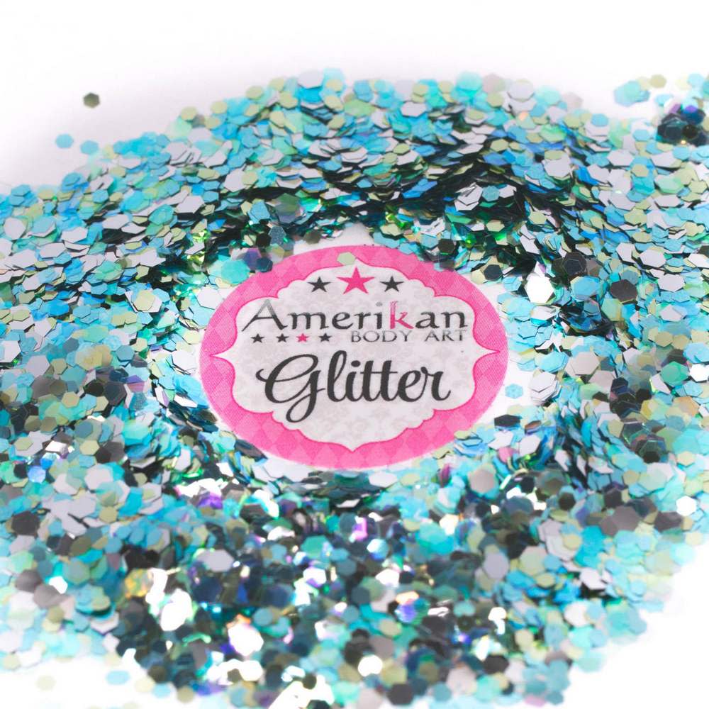 Amerikan Body Art Mermaid Scales Glitter Blend 8oz
