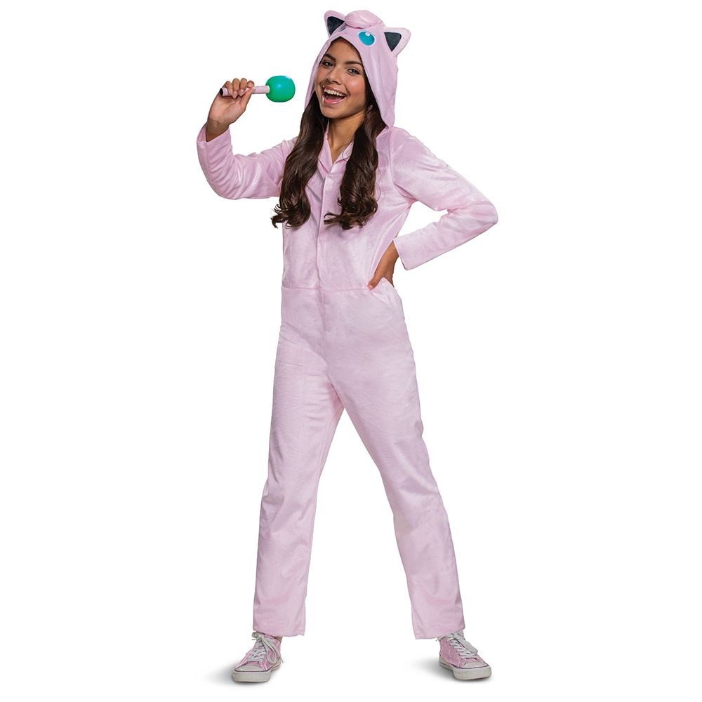 Jigglypuff Pokémon Jumpsuit - Unisex child costume 109249_teen_girl