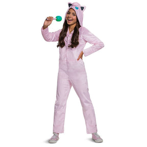 Jigglypuff Pokémon Jumpsuit - Unisex child costume 109249_teen_girl
