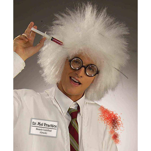 Mad SCIENTIST WIG - Dr. Mel Practice