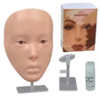 Makeup Practice Face - Silicone Reusable Training Head