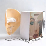 Visage mannequin de maquillage - Tête d'entraînement réutilisable en silicone