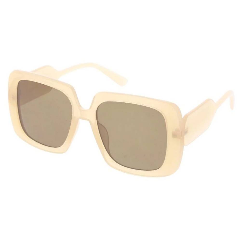 Plastic Oversized Square Frame Women's glasses- Assorted