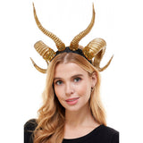 Double horns demon Headpiece