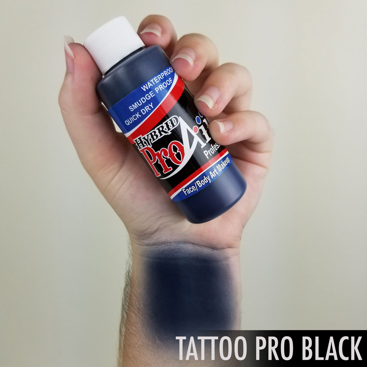 ProAiir HYBRID Waterproof Makeup Tatto Pro Blackarm
