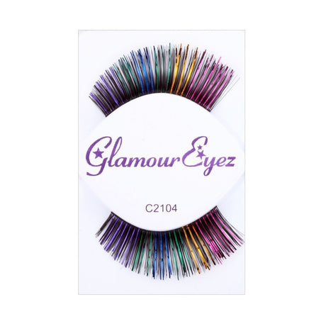 Multicolor Metallic Look Eyelashes