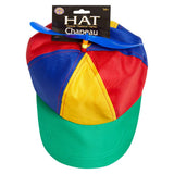 Chapeau à hélice multicolore - adulte