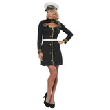 Navy Captain woman costume