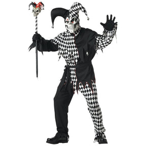 EVIL JESTER adult costume