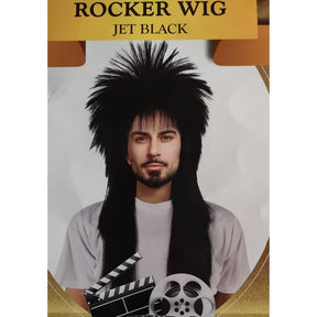 Rockstar Rocker Wig 71-7062BK