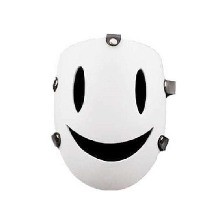 Hi Smile Rise Anime Mask - white