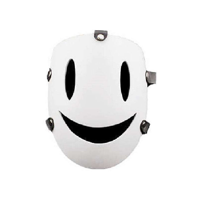 Hi Smile Rise Anime Mask - white