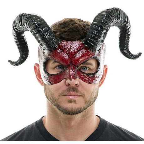 Devilish Demon Horned Mask
