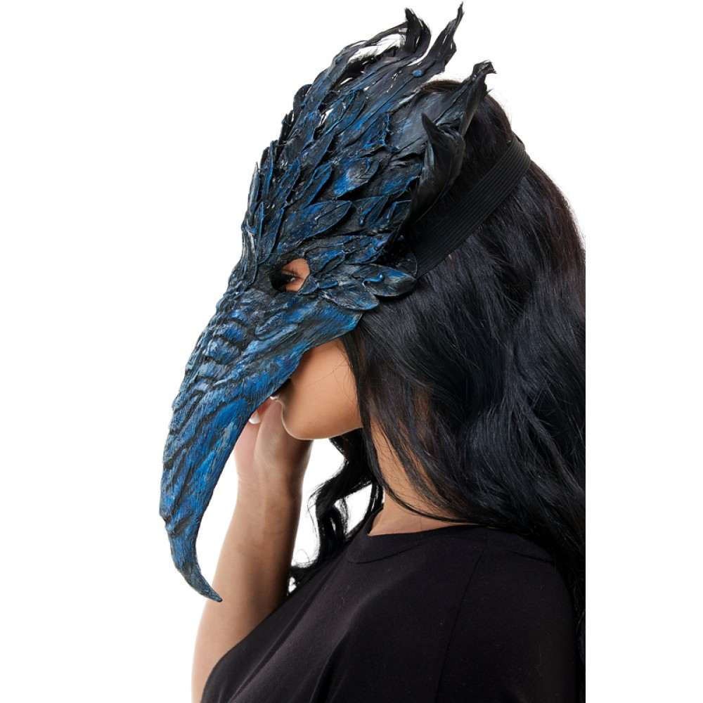 Bird mask Halloween Plague Dr. M39608BU-3