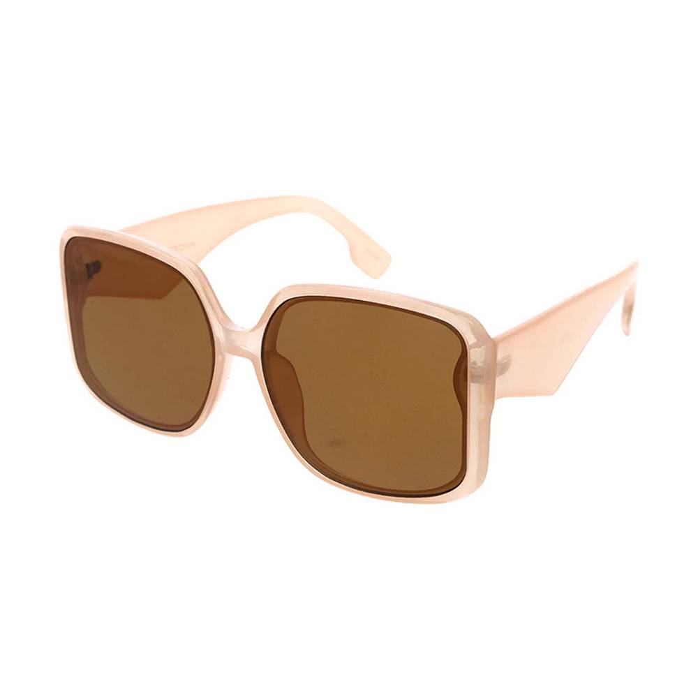Plastic Large Square Frame with Flush Lens- Assorted