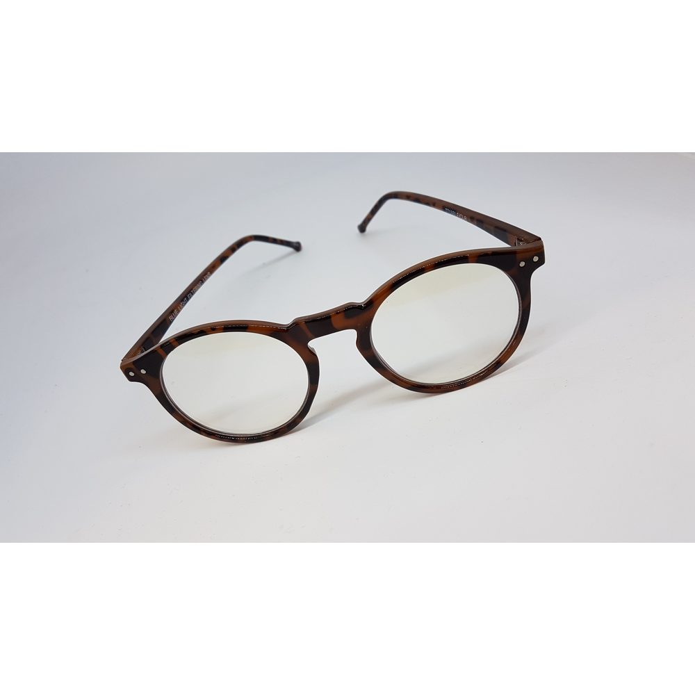 Blue Light Filtering/ Clear Glasses 7718BLF_Turtle-Shell