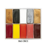 Maqpro Palette Fard Creme (Cream Makeup) 10 colors 10 colors CRC.2