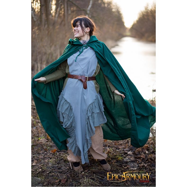 RFB Arthur Cape 32020346-dark-green-arthur-larp-cape-2