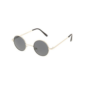 Unisex Sunglasses Metal Classic Small Round Lennon 3104-2