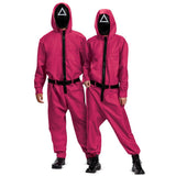 Squid Game Triangle Guard costume