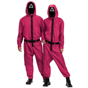 Squid Game Triangle Guard costume