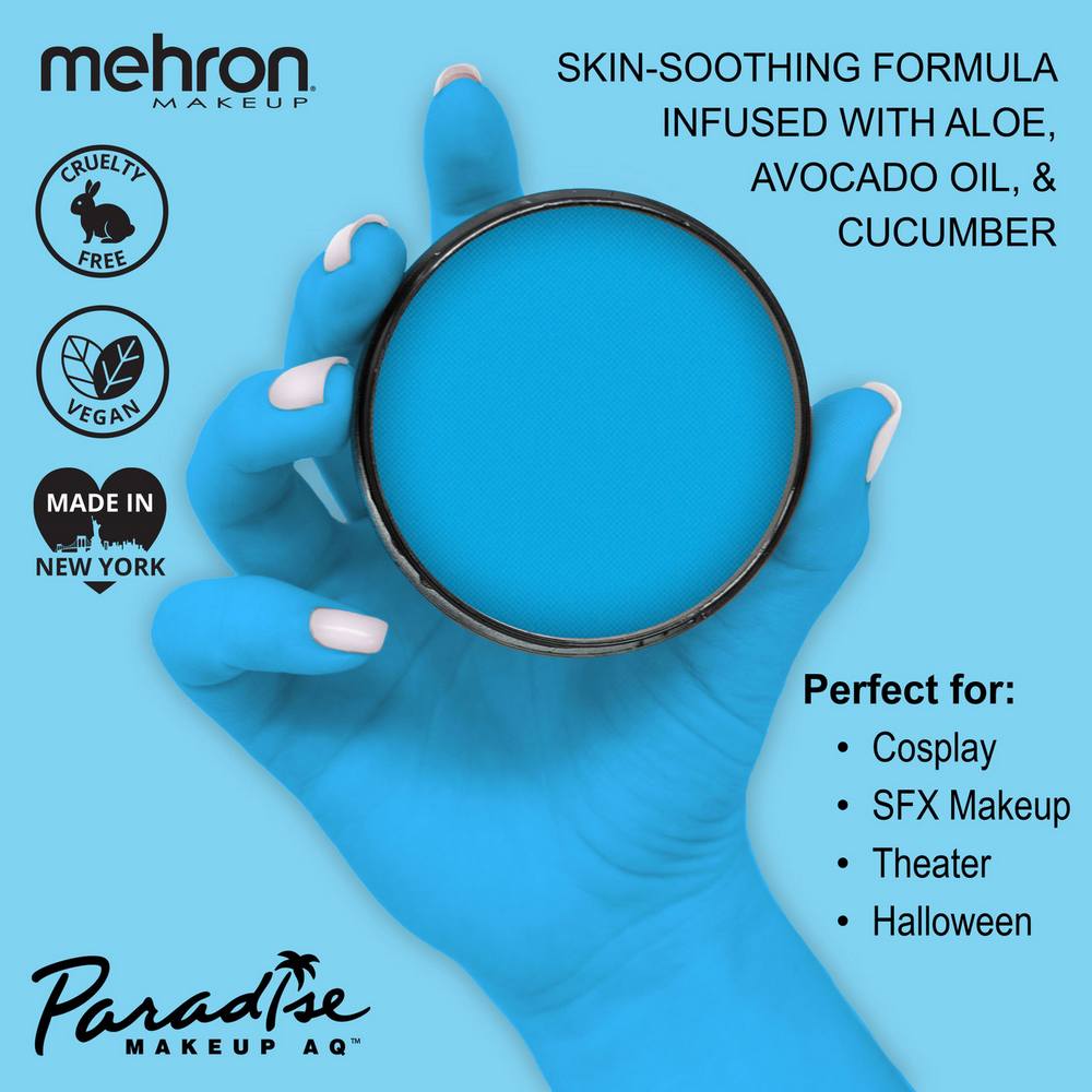 MEHRON Paradise Makeup AQ FX Metallic & Neon 800-CE-INFO1__44316