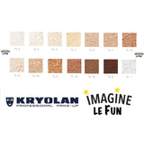 KRYOLAN Translucent Powder KRYOLAN Translucent Powder chart