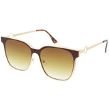 Metal Round Shield Frame Women's glasses- Assorted