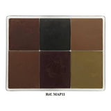 Maqpro Palette Fard Creme 6 colors E MAP11