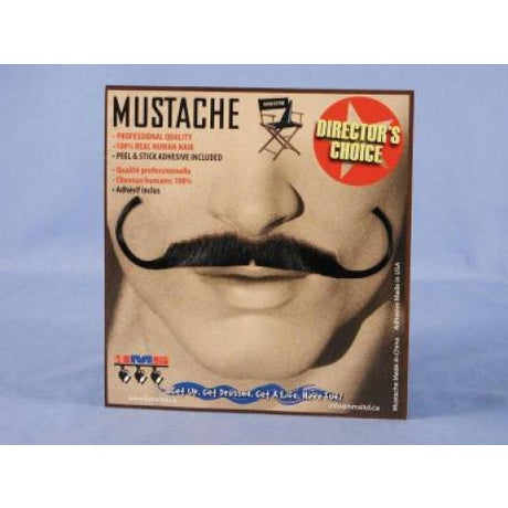 Aristocrat Human Hair Mustache 71-3727_black