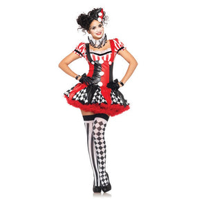 Harlequin Clown women dress 83929