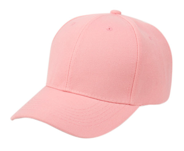Plain Baseball Velcro Cap PC330 Hat O.S. Epochhats-Cap-PC330_PINK