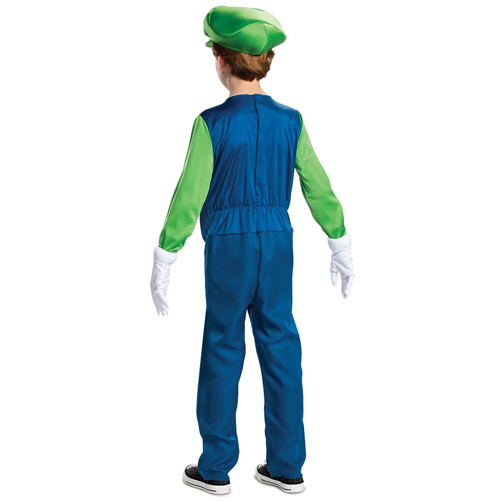 Luigi Deluxe Child costume 10773_back